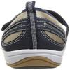 Easy Street Women's Jules Flat, Navy/Tan, 6 N US view 3
