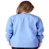 Natural Uniforms Warm Up Scrub Jacket-Ceil Blue-4X-Large view 2