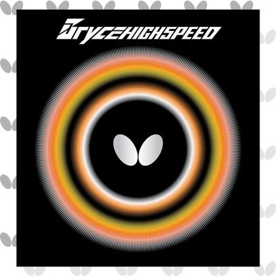 Butterfly Bryce High Speed Table Tennis Rubber Sheet - 1.9 or 2.1 mm - Red or Black - 1 Inverted Table Tennis Rubber Sheet - Professional Table Tennis Rubber