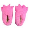 FashionFits Unisex Soft Plush Home Slippers Animal Costume Paw Claw Shoes Fuschia M view 1