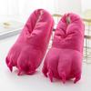 FashionFits Unisex Soft Plush Home Slippers Animal Costume Paw Claw Shoes Fuschia M view 2