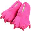 FashionFits Unisex Soft Plush Home Slippers Animal Costume Paw Claw Shoes Fuschia M view 3