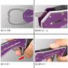 Golden Mean Grip Custom Fish Grip 185 mm 110 grams Purple (4026) view 4
