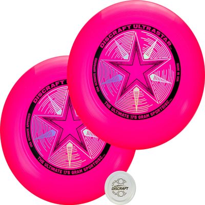 Discraft Ultrastar Sportdisc 175g Ultimate Flying Disc Pink