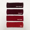 COUVER Extra Thick Cotton Sweatband Extended Size Dark Red 1 Pack view 4