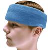 COUVER Extra Thick Cotton Sweatband Extended Size Sky Blue 1 Pack view 2