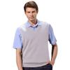Monterey Club Men's Classic Midweight Knit V-Neck Vest #1924 (Gray, 3X-Large) view 1