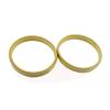 NewSilkRoad Men's Shirt Sleeve Metal Armbands/Garters/Holders (Gold) view 2
