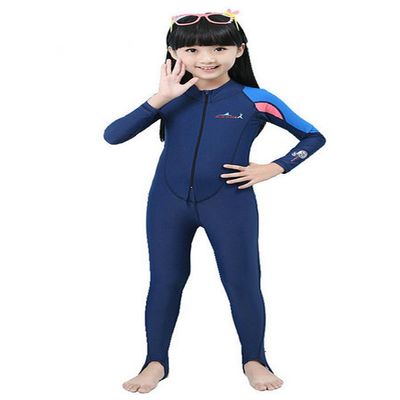 Cokar Kids Sun Protection Sunsuit Long Sleeves Wetsuit for Boys and Girls