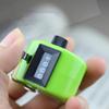 Jiusheng Pack of 3 Green Hand Held Tally Digit Mechanical Clicker Counter view 2