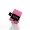 Jiusheng Pack of 3 Pink Hand Held Tally Digit Mechanical Clicker Counter view 1