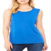 Bella + Canvas Ladies' Flowy Scoop Muscle Tank L TRUE ROYAL view 1