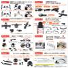 REC-MOUNTS 19-CAT+GP Type 19 CATEYE Combo Mount (Double Handle Narrow Long Type, Bottom Adapter Included) with GM-CATCC view 3