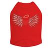 Heart with Wings & Halo- Dog Shirt, 3XL Red view 1