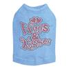 Hugs & Kisses - Dog Shirt, XXS Blue view 1