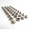 100 Piece 100% Stainless Steel Boat Marine Canvas Upholstery Snaps Cap - Socket - Stud - Eyelet All Four Parts view 3