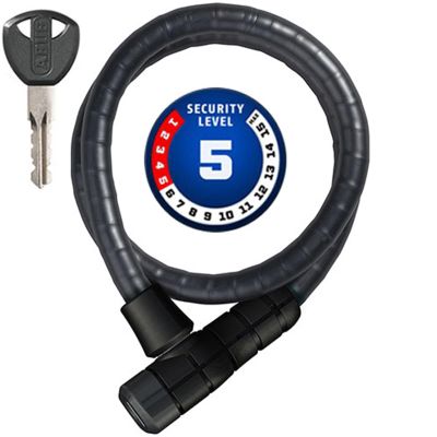 ABUS 6615K/85/15_BK AB13410, Nero,85 cm