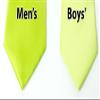 Spring Notion Boys' Pre-tied Satin Zipper Necktie - Adjustable Ties for Kids, Medium with gift box, Lime view 4