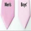 Spring Notion Boys' Pre-tied Satin Zipper Necktie - Adjustable Ties for Kids, X-Small with gift box, Light Pink view 4