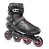 Roces Men's Inline Skates, ZYX Black Black-Crimson red Size:50 (EU) view 1