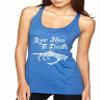 ALLNTRENDS Couple Tank Tops Love Him Love Her to Death Valentine's Day Love T Shirt (Women's S Men's M, Royal Blue) view 2