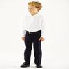 Galaxy by Harvic Boys Long Sleeve Polo Shirts Black view 2