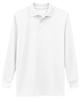 Galaxy by Harvic Boys Long Sleeve Polo Shirts White view 1