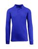 Galaxy by Harvic Boys Long Sleeve Polo Shirts Royal view 1