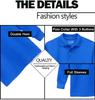 Galaxy by Harvic Boys Long Sleeve Polo Shirts Royal view 3