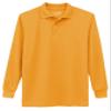 Galaxy by Harvic Boys Long Sleeve Polo Shirts Gold view 1