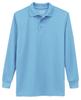 Galaxy by Harvic Boys Long Sleeve Polo Shirts Light Blue view 1