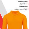 Galaxy by Harvic Boys Long Sleeve Polo Shirts Orange view 4