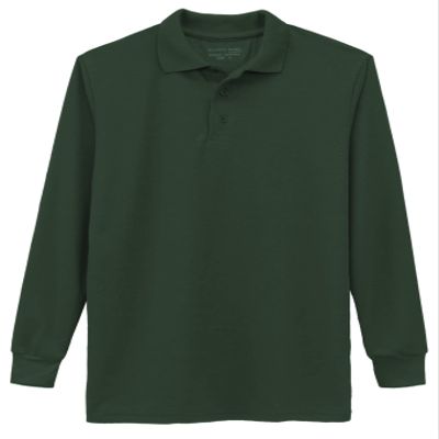 Galaxy by Harvic Boys Long Sleeve Polo Shirts