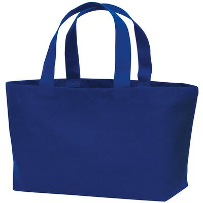  Marutama Industries Tote Bag, Handbag, Thick Cotton, Medium Size, Wide, Navy Blue
