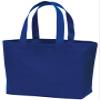  Marutama Industries Tote Bag, Handbag, Thick Cotton, Medium Size, Wide, Navy Blue view 1