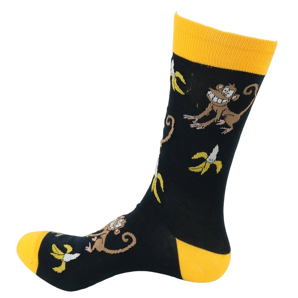 FineFit Man Cave Trouser Socks - One Size, Hungry Monkey
