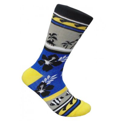FineFit Man Cave Trouser Socks - One Size, Paradise
