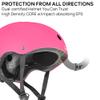 JBM Skateboard Helmet - Lightweight, Adjustable & Ventilated Helmet for Scooter, Roller Skate, Inline Skate view 2