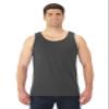 Fruit of the Loom Adult 5 oz. HD Cotton Tank S BLACK HEATHER view 1