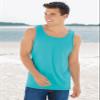 Fruit of the Loom Adult 5 oz. HD Cotton Tank S BLACK HEATHER view 4