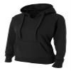 A4 Womens Tech Fleece Hoodie, Large, Black view 1