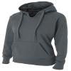 A4 Womens Tech Fleece Hoodie, Small, Graphite view 1