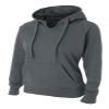 A4 Womens Tech Fleece Hoodie, XL, Graphite view 2