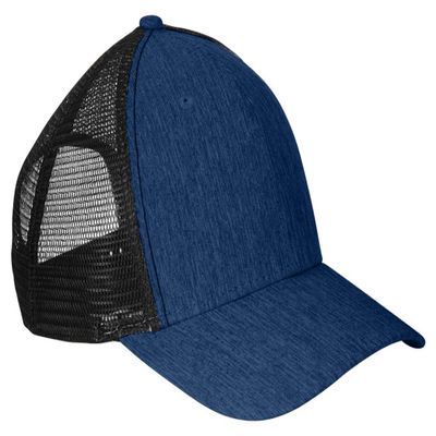 Big Accessories Sport Trucker Cap OS BLACK/ BLACK
