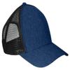 Big Accessories Sport Trucker Cap OS BLACK/ BLACK view 1