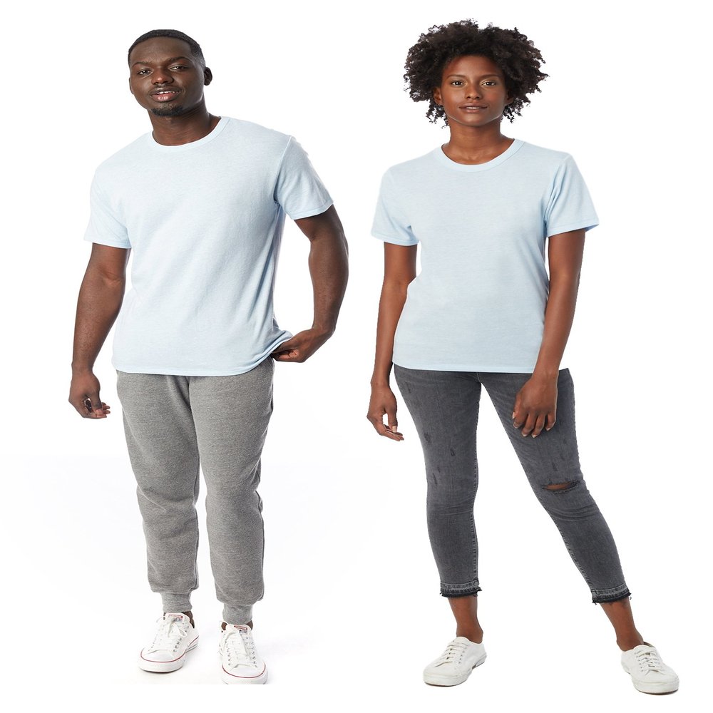 Alternative mens The Keeper Henley Shirt, Blue Sky, X-Small US