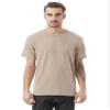 Alternative mens The Keeper Henley Shirt, Vintage Stone, X-Small US view 3