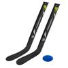 Winnwell Knee Hockey Goal Set - Indoor & Outdoor Hockey Training Equipment with Net Shooting Target, Sticks, Ball & Carry Case view 4