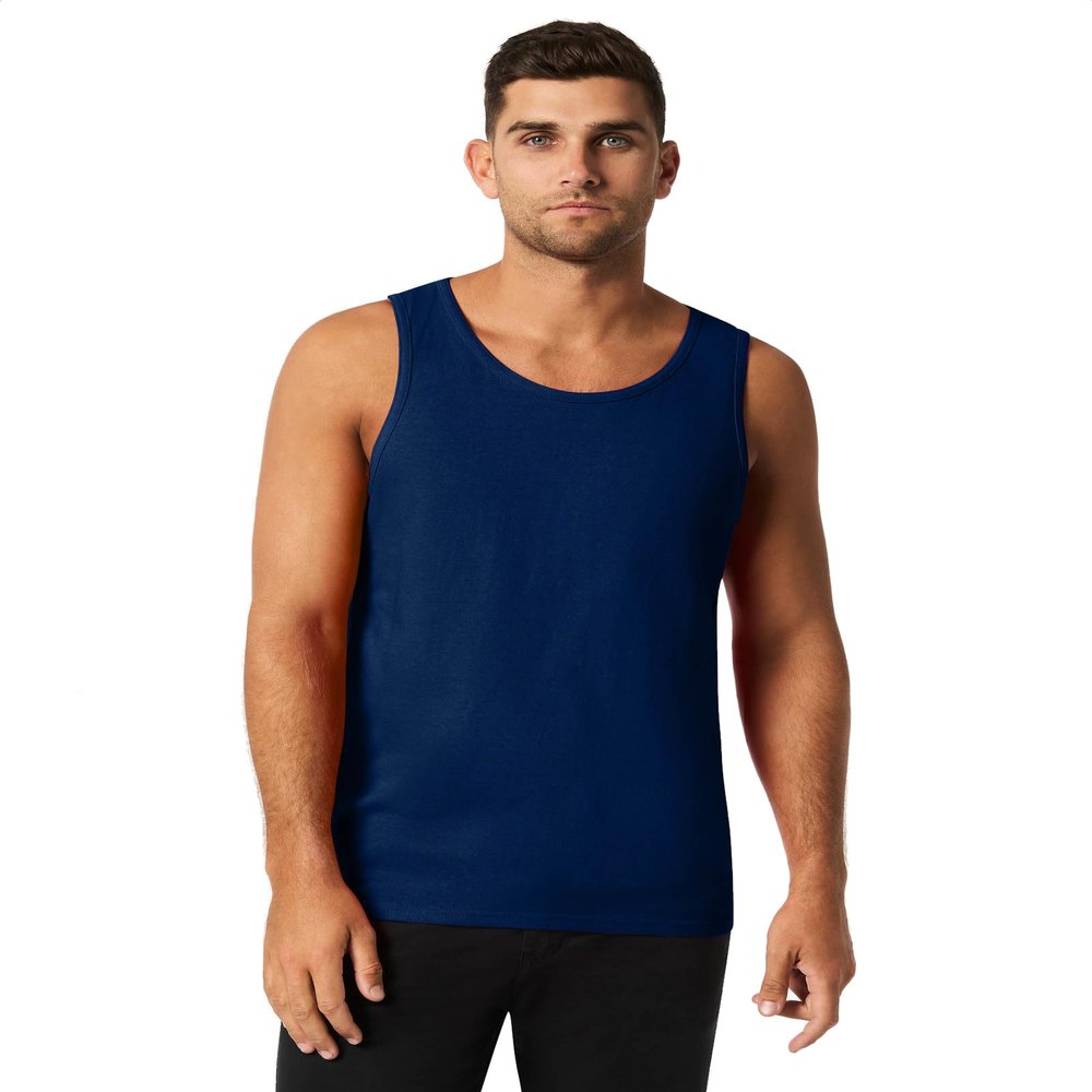 Gildan Heavy Cotton Tank Top 20F Navy Small
