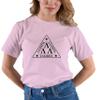 Go All Out Large Pink Adult Lambda Lambda Lambda Tri Lambda Funny T-Shirt view 2